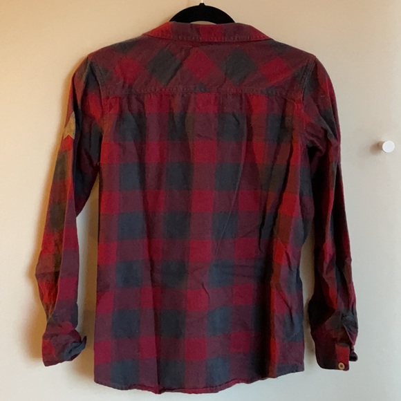 Roots Beaver Canoe button-down flannel shirt - Picture 2 of 5